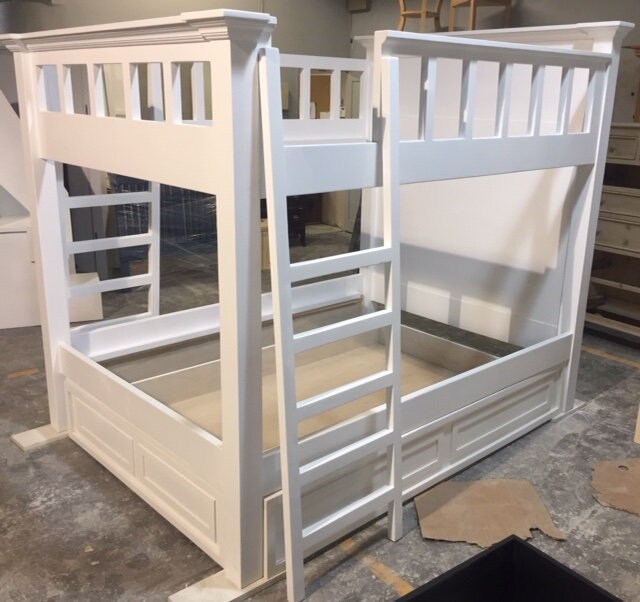 CA King Bunk Bed With Queen Trundle