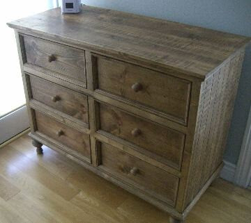 Handcrafted Dresser Solid Wood