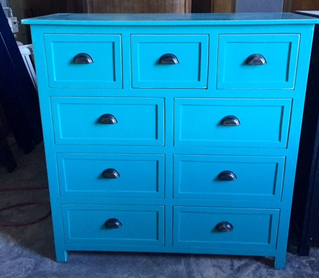 Blue Ocean Handcrafted Dresser