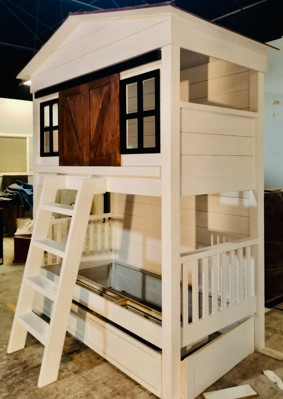 Barn House Bunk Bed