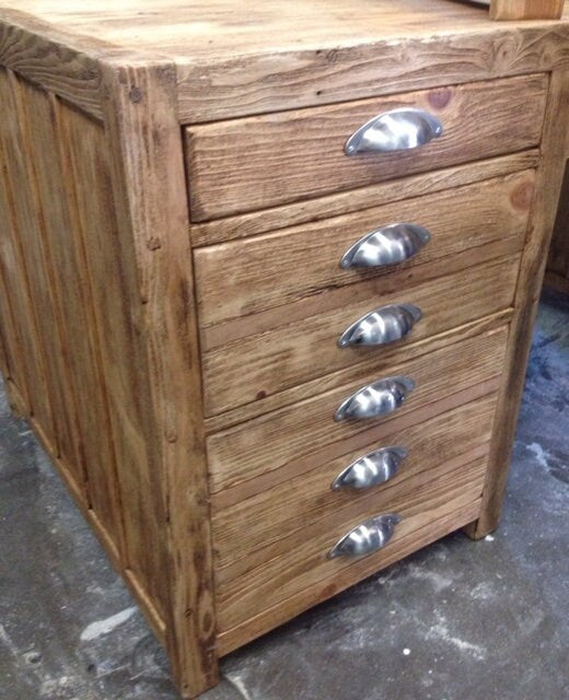 Aged/Salvaged Wood Desk