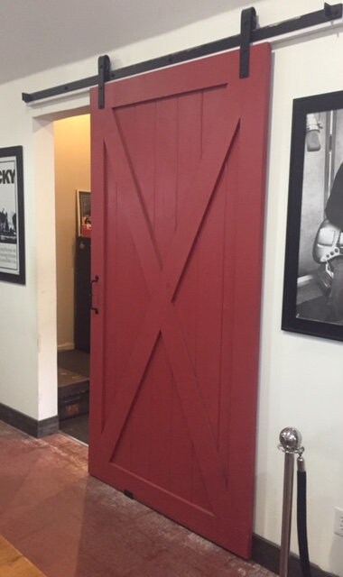 Barn Door Cabinet