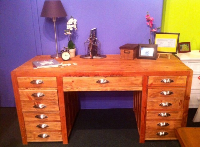 Aged/Salvaged Wood Desk