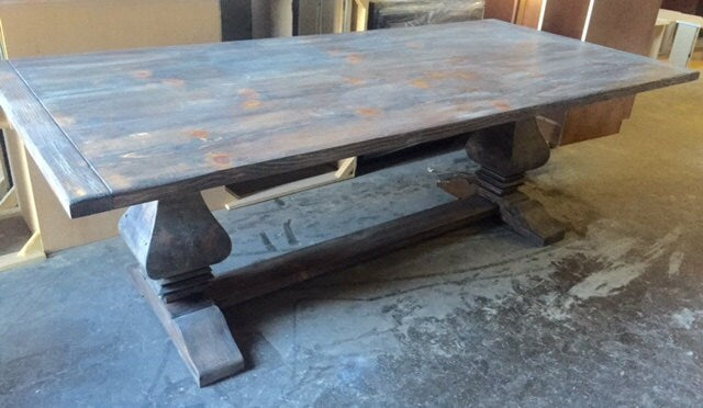 Handcrafted Pedestal Table