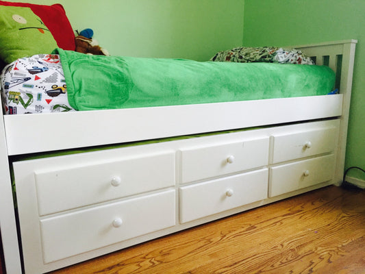 Handcrafted Captain Storage Bed