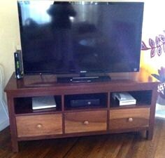 Handcrafted Media Console