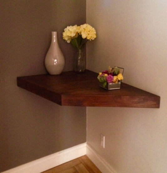 Handcrafted Corner Shelf